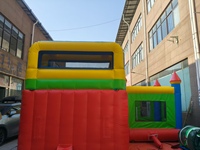 Château gonflable commercial pour fête d'anniversaire de garçons, maison de saut gonflable pour jardin, moonwalks pour enfants à louer