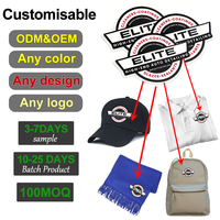 Transferts thermiques personnalisés, logos, étiquettes en silicone pour vêtements, patchs, autocollants, motifs à repasser pour T-shirts, sacs, 3D, à coudre, rectangulaires, pour chaussures