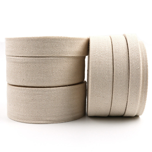 <span class=keywords><strong>Cinta</strong></span> de encuadernación de tela de espiga de sarga reciclada natural de 2cm-20cm de doble cara <span class=keywords><strong>personalizada</strong></span>, <span class=keywords><strong>cinta</strong></span> de algodón 100% para <span class=keywords><strong>textil</strong></span> - Product Image 2