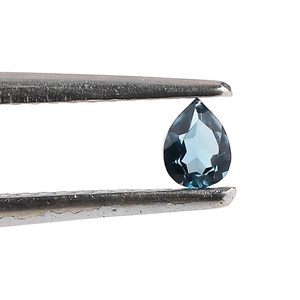 Piedra Preciosa de Topacio Azul de Londres Natural Yashee, Corte Pera 4X3 MM, Suelta para Joyería - Product Image 4