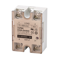 Nouveau relais à l'état solide monophasé de 5amp à 200amp, tension cd vers AC, AC, cc vers DC SSR