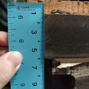 Klare Acryl platte milch weiß große benutzer definierte Acryl ziegel Innen dicke Acryl platte 25-50mm Zoll - Product Image 2