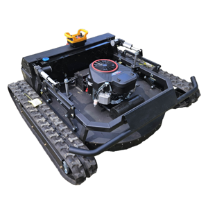ISO Approved 12V Tracked Robotic Grass Mower With Single Cylinder Engine, 200mm Cutting Height for Household Slope Lawn Care - Product Image 1