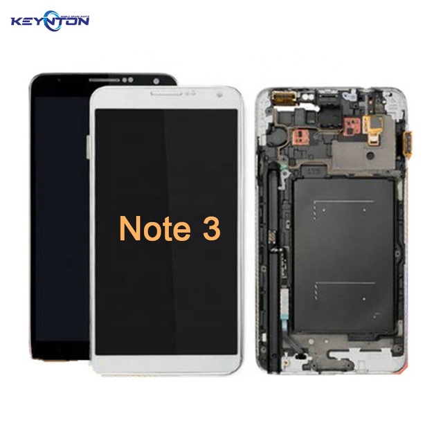 For Samsung Galaxy Note 3 N9005 N900a/T Phone LCD Screen Touch Panel Digital With Flex for samsung Note 3 Display