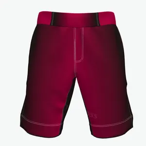 Custom Printing Boxing Shorts MMA Grappling Short MMA Boxing Fight Shorts Sportswear Men 100% Polyester Rashguard Set Mma