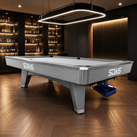 Table de billard professionnelle de style Brunswick chinois, table de billard commerciale pour clubs, salles de jeux, service OEM personnalisé en usine