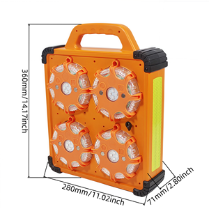 Bán buôn Đa-Chức năng khẩn cấp Road Flare <span class=keywords><strong>Led</strong></span> giao thông ánh sáng cảnh báo hệ thống nhấp nháy IP54 không thấm nước xoay nhấp nháy - Product Image 5