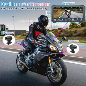 Navegador para Motocicleta de 6.25'' con CarPlay Inalámbrico, Android Auto, Cámara Dual, Grabadora, TPMS, Resistente al Agua IP67 - Product Image 1