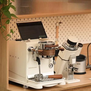 Machine à expresso semi-automatique WENDOUGE DATA S, 15 bars, contrôle numérique, écran tactile, réservoir d'eau de 1,8 L, usage domestique électrique - Product Image 4