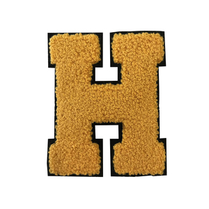 4.5 pouces patchs de <span class=keywords><strong>lettre</strong></span> de couleur personnalisés thermoscellage <span class=keywords><strong>coudre</strong></span> sur des patchs de chenille brodés personnalisés <span class=keywords><strong>lettre</strong></span> pour vêtement - Product Image 3