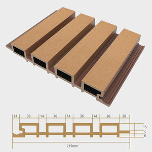 Auuan <span class=keywords><strong>Wpc</strong></span> Outdoor Hek China Foshan Muur Paneel Castellatie Bekleding Voor Huis Exterieur Decoratie - Product Image 4