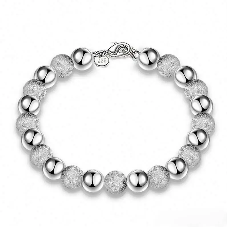 Fashion Jewelry New Products Bead Bracelet Accessories Women Silver Bracelets Wholesale
