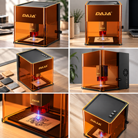 Machine de gravure laser DJ6 Pro multi-angles pour présentation de produits, découpeuse CNC de bureau, graveur à mise au point automatique, conception portable