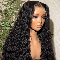 Perruque bouclée birmane brute cheveux vierges 13x6 dentelle frontale cheveux HD perruque sans colle Double dessiné perruque de cheveux humains indiens pour les femmes