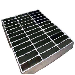 Xcm thép mạ kẽm Grating cầu thang chống trượt dải không gỉ cống Grate báo chí-khóa sàn Catwalk tấm lowes mở rộng kim loại P5 - Product Image 1
