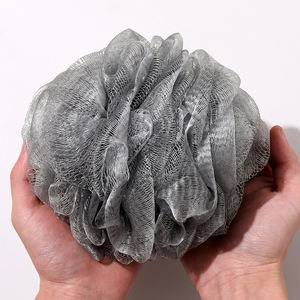 Paquete de 3 depurador corporal exfoliante gris, juego de depurador trasero, guante de baño, esponja de baño para ducha, esponja vegetal, cepillo de limpieza para el hogar, bola - Product Image 3