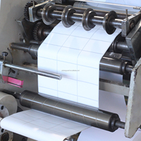 Autocollant étanche vierge 80mm x 50mm 500 pièces papier d'étiquette de code à barres adhésif thermique 80x50 autocollant étiquette thermique directe