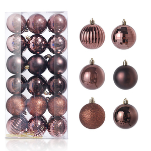 Usine, vente en gros, décorations de sapin de Noël personnalisées à bas prix, ornements, boules de Noël en plastique incassable - Product Image 3