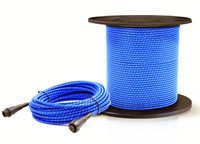 Câble de détection de fuite d'eau avec capteur de positionnement précis pour système de détection de fuite