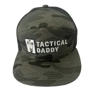 flat brim laser holes baseball caps and hats for men camo 5 panels outdoor wear