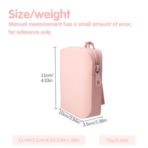 Premium Women's & Men's Silicone Waterproof Dog Food Pack Outdoor <b>Pet</b> <b>Carrier</b> Bag With Zipper Closure Brand - Product Image 2