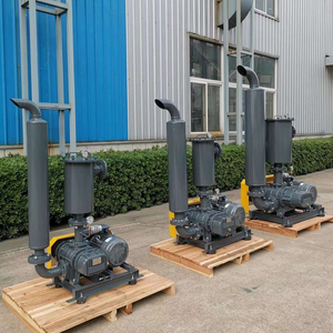 Soplador de Aire Rotatorio de 3 Lóbulos de 7.5 Kw para Piscifactorías, Motor Industrial para Acuicultura - Product Image 3