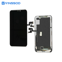 Écran LCD de remplacement INCELL HD+ en gros pour iPhone X XR XS XS Max, assemblage d'affichage pour réparation de téléphone portable avec adaptateur