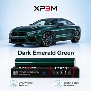 ฟิล์มใสกันรอยรถยนต์ XP3M สีเขียวเข้มแบบ OEM เงา ผลิตจาก TPU ความหนา 7.5 มิล ซ่อมแซมตัวเองได้ ป้องกันรอยขีดข่วน ป้องกันการเหลือง ขนาด 1.52x15 เมตร - Product Image 1
