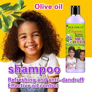 Juego de champú y acondicionador para el cabello para niños con aceite de oliva para el cabello rizado de los niños para nutrir y prevenir suavemente el daño de la piel - Product Image 6