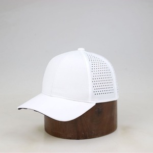 Thời Trang Màu Trắng Biểu Tượng Tùy Chỉnh 6 Bảng Điều Chỉnh Không Thấm Nước Laser Khoan Nhanh Chóng Làm Khô Ban Nhạc Đàn Hồi Điều Chỉnh Bóng Chày <span class=keywords><strong>Hat</strong></span> - Product Image 4