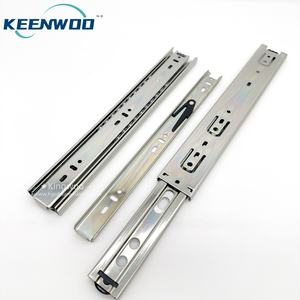 Prezzo di fabbrica 45mm cassetto in ferro canale scorrevole cuscinetto a sfera guida scorrevole per mobili industriali armadio tavolo uso - Product Image 3