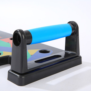 Sistema de entrenamiento corporal multifuncional para gimnasio en casa, barra de flexiones con contador y temporizador, tabla de flexiones ajustable - Product Image 5