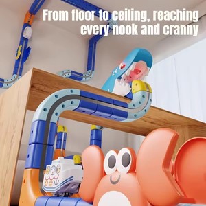 Juguetes <span class=keywords><strong>de</strong></span> <span class=keywords><strong>Pista</strong></span> Magnética <span class=keywords><strong>de</strong></span> Tiburón, Bloques <span class=keywords><strong>de</strong></span> Construcción Magnéticos, Juguete Educativo <span class=keywords><strong>de</strong></span> <span class=keywords><strong>Pista</strong></span> Antigravedad para Niños - Product Image 5