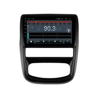 Système de navigation GPS Android 15 pour Dacia Duster Terrano 2010-2015 avec écran OLED, Wi-Fi intégré, radio FM et Android Auto