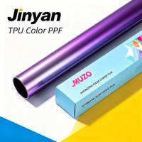 Film de protection de peinture (PPF) TPU violet électrique enchanteur 7,5 mil auto-réparant anti-rayures à changement de couleur 1,52m*15m