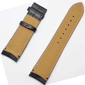 MINGJIANG cinturino per orologio in pelle con estremità curva cinturino per orologio in pelle con estremità curva cinturino curvo - Product Image 2
