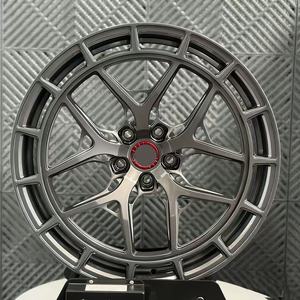 Nouvelles jantes en alliage forgé chromées à profil profond 5x114.3/5x112/5x120 1 pièce personnalisées 17-22 pouces Mercedes pour Audi - Product Image 1