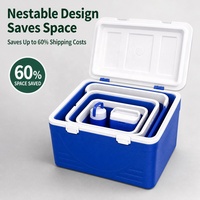 Ensemble de glacières isothermes portables et empilables modernes 2L-110L pour le chaud et le froid, pour le camping, la pêche, les pique-niques et le stockage alimentaire en extérieur