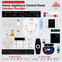 Teclado de Membrana OEM Personalizado con Gráficos en Relieve PET, Panel de Control Impermeable para Electrodomésticos