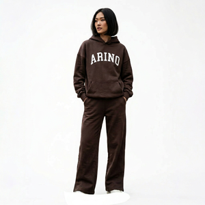Premium Highly Quality Sweatsuit 2 Piece <b>Set</b> Women Jogging Suits Breathable Features Fleece Two Piece Pants <b>Set</b> Tracksuit - Product Image 1