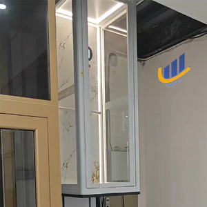 Giá bán buôn tốt nhất nhỏ cũng 4M 6M 2-4 tầng nhỏ gọn trục thang máy cho nhà PVC-floored Lift cho cá nhân - Product Image 1