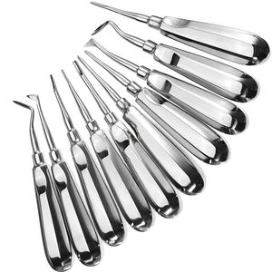 Juego de Elevadores Dentales Dexa de 12 Piezas, Instrumentos Profesionales de Cirugía Oral, Luxador, Periotomo, Osteotomo Apical - Product Image 1