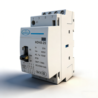 Contactor Modular de CA de 2 Polos, 63A, Operación Manual, 250V, Doméstico, HANDELE HDH8-63 AC-7a 12kW