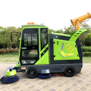 Bom Preço Limpeza Varrer Máquina Ride-on Street Road Sweeper Industrial Electric Floor Sweeper