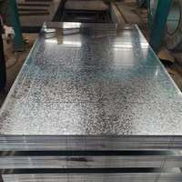 Tôle d'acier galvanisé de 2 mm, 4 mm, 6 mm d'épaisseur - Plaque en acier au carbone GI pour toiture et matériaux de construction