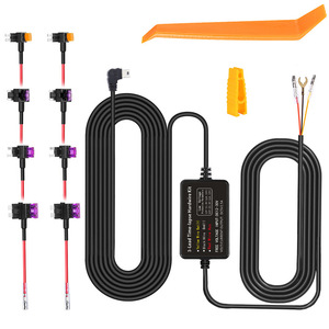 Car step-down power line three-core ACC <b>time</b>-lapse <b>recording</b> dashcam 12V to 5V step-down power line L149 - Product Image 6