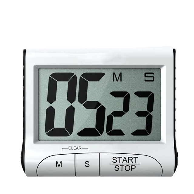 Customized OEM High Quality Digital Countdown Cooking Large LCD Display Magnetic Kitchen Timer