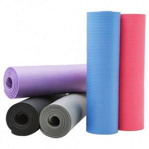 Tapetes de Yoga Ecológicos y Naturales de Fábrica BSCI, Tapete de Yoga NBR con Logotipo Personalizado, Plegable, de TPE de 8mm, 10mm y 15mm para Gimnasio y Pilates - Product Image 2