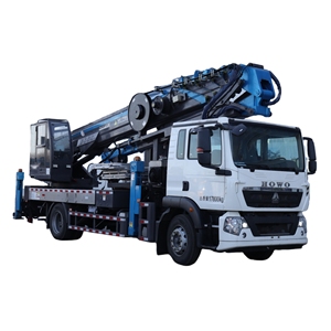 JIUHE hava çalışma kamyonu 45VK 45 <span class=keywords><strong>m</strong></span> katlanır teleskopik bom yüksek Lift çalışma platformu kamyon çalışma anteni - Product Image 1