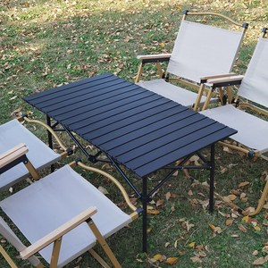Tavolo da Pranzo Pieghevole in Ferro, Design Cinese, <span class=keywords><strong>per</strong></span> Buffet all'Aperto, Brunch, Ranch, <span class=keywords><strong>Mercatini</strong></span>, Food Truck, Attività all'Aperto al Tramonto - Product Image 6